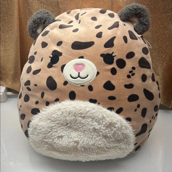 Squishmallows Leopard Print Plush Toy - Picture 4 of 9